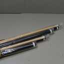 HMQQ Pool cue Stick （58" 2-Pieces, Billiards cue Stick Set of 4, Pool Stick with 13MM cue Leather tip)