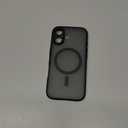 TOCOL for iPhone 17 Case, Compatible with Magsafe, Full Camera Protection, Built-in Magnetic Ring, Drop Protection, Translucent Matte Phone Case for iPhone 17 6.3 inch (Black)