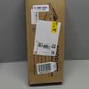 AMOSIJOY Cat Sill Window Perch Sturdy Hammock Window Seat with Cushion Bed Cover, Wood & Metal Frame for Large Cats, Easy to Adjust Cat Bed for Windowsill, Bedside, Drawer and Cabinet (M) (21.7''L x 15''W, White)