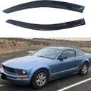 IG Window Visors Fit for 2005-2009 Ford Mustang, Out-Channel Rain Guards Vent Wind Deflectors 2PC, Car Accessories for 05-09 Mustang