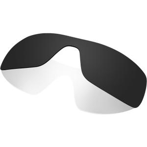 1.5mm Polarized Replacement Lenses for Oakley Batwolf Sunglasses OO9101 - Multiple Options (Dark Black) 1.5mm Polarized Replacement Lenses for Oakley Batwolf Sunglasses OO9101 - Multiple Options (Dark Black)