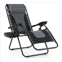 PHI VILLA Padded Zero Gravity Lounge Chair