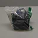 Lerat Space Heater, Portable Mini Heater for Indoor Use, 500W Fast Heating Small Desk Heater with Overheating & Tip-Over Protection, Lightweight Electric Heaters for Office, Home, Camping (Black)