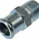 Dorman 56360 Heater Hose Connectors - 3/4 In. Hose X 1/2 In. Npt X 1-3/4 In. Long Nipple Universal Fit