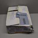 52in Ceiling Fan with Light, Modern Ceiling Fan with Light and Remote for Bedroom, Flush Mount, DC Reversible Motor, Brushed nickel lampshade with Super Bright LED Ceiling light source,3CCT, Indoor