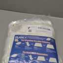 OLANLY White Round Rugs for Bedroom - Machine Washable, 2 ft Circle Area Rugs for Living Room, Soft and Fluffy Shaggy Carpet for Teen Girls and Boys, Nursery Rooms, Dorms, Home Decor Aesthetic