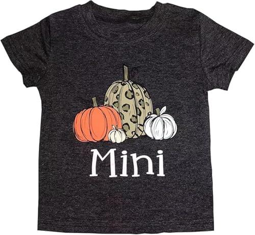 Mama and Mini Shirts Mommy and Me Matching Cute T-Shirts Mother and Daughter Son Gifts Tee Size 4T