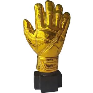 Award Trophies Goalkeeper Trophy, Trophy Gloves Shape Soccer Match Award Cups for Office Kindergarten