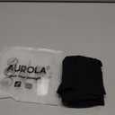 AUROLA Influence Collection Workout Shorts for Women, Squat Proof Gym Shorts No Roll Up Butt Scrunch Seamless Compression Short-2.5" Inseam, Black, M