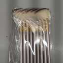 9 Pieces Facial Fan Mask Brushes, Soft Facial Applicator Brushes Tools for Peel Glycolic Makeup for Mud Cream(Champagne)