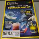 NATIONAL GEOGRAPHIC Science Magic Kit Science Kit for Kids with 100+ Unique Experiments and Magic Tricks, Chemistry Set and STEM Project, A Great Gift for Boys and Girls