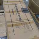 Fiberglass Tri Hard Tonneau Cover Compatible for 2014-2021 Toyota Tundra Fleetside Truck Bed Cover - 5.5 FT Bed On Top 66.7 inch