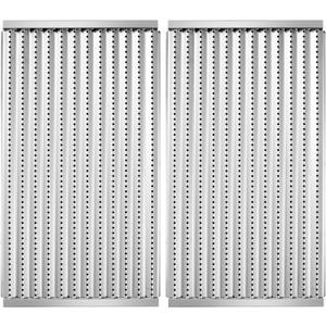 463642316 G362-2100-W1 Emitter Plates Replacement Parts for Charbroil Tru Infrared 2 Burner Grill Emitters 463644220 466642316 463675016 463632520 463632320 Signature Cooking Grate Tru Emitter Plates (17 1/8" L x 18 3/4" W in total)