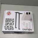 Sound Bass ERA100 Floor Stand, Twin (2pcs), Compatible with Sonos ERA 100, Sonos One or Play 1 Speakers, Accessories Included. Designed in The UK, Double, Pair (White)