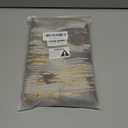 HOSTECCO Abstract Throw Pillow Covers 18x18 inch Set of 2 Gold Khaki Jacquard Pillow Cases Modern Decorative Cushion Covers for Sofa Couch Bed