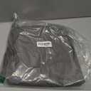 Womens Cargo Pants with Pockets High Waisted Straight Leg Casual Pants Ankle Cuff, L, Dark Grey