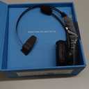 BlueParrott B350-XT Mono Bluetooth Wireless Headphones 96% Noise Canceling Over Head Trucker Headset with Mic, Adjustable Lightweight Headband, IP54-Rated Protection, 24 hrs. Talk Time, Black