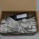 JMEXSUSS Red Valentines Day Decor Lights Clear Wire, 66ft 200 LED Red Christmas String Twinkle Fairy Lights Outdoor Indoor Plug in for Room Party Tree Valentines Day Decorations