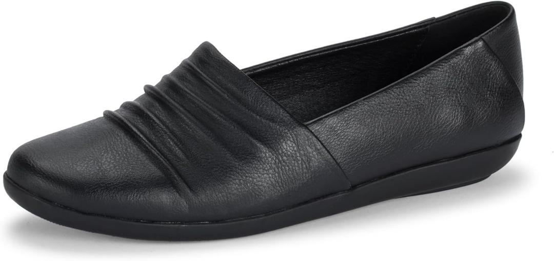 BareTraps Piper Womens Loafers & Slip-Ons (6.5, Black)