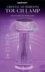Xtreme Lit Neon Multi-Color Mushroom LED Touch Lamp 