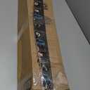 MRTLLOA 40/49/56 Inch Oversize Windproof Inverted Reverse Upside Down Umbrella, Golf Size Rain Umbrella, Double Layer, C-Shaped Handle for Men, Women and Kids (N-Starry Sky)