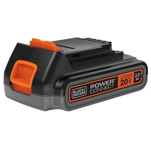 BLACK+DECKER 20V MAX 2.0 Ah Lithium Ion Battery, Rechargeable Cordless Tool Battery Packs, Compatible with the 20V MAX BLACK + DECKER Battery Platform (LBXR2020APB)