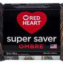 Red Heart E305.4923 Ombre Yarn, Hickory