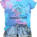 If You Can Read This Thank Phoenicians Shirt Women Funny Graphic T-Shirt (XX-Large, Blue)