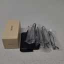 6 pack 1.75 Executive Style Reading Glasses Men - Durable Readers with Blue Light Filtering- Comfortable Fit with TR90 Frames (Black)