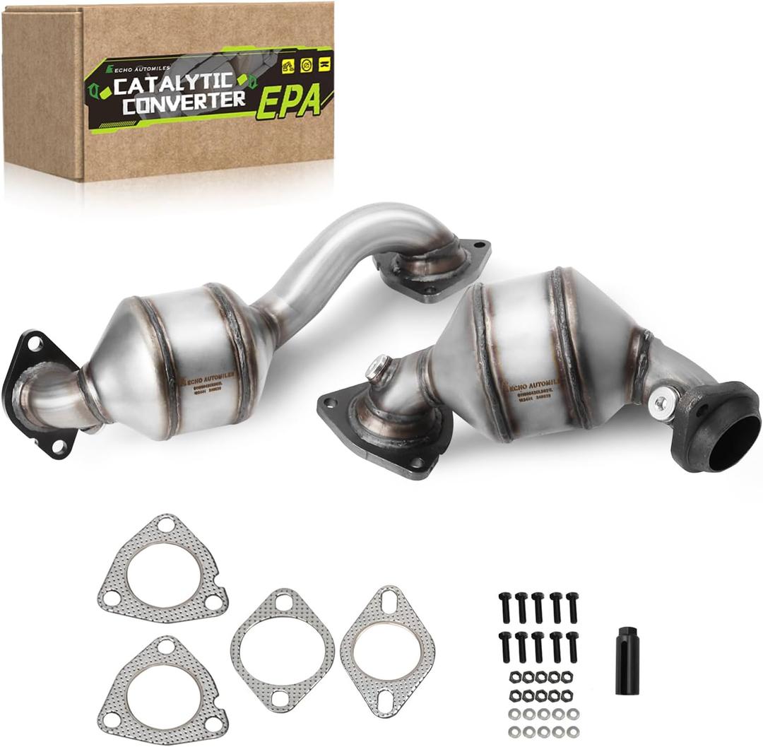 Catalytic Converter Compatible with Ford Taurus/Flex 2010-2015, Explorer 2013-2016, Lincoln MKS MKT 2010-2014 3.5L V6 ONLY Turbo Catalytic Convertor EPA Compliant 19533 19534