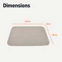 Amazon Basics Washable Puppy Pads, Non-Slip Leak-Proof Reusable Dog Pee Pads, 2 Pack