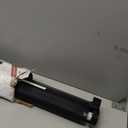 Reinforced 42" Extra Tall x 80 Wide Retractable Baby Gates with Rods to Prevent Crawling Through, Extra Tall Pet Gate for Large Openings Indoor Long Mesh Dog Gate for Stairs and Doorways, Black