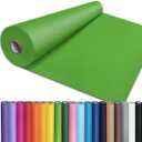 PerkHomy 24" x 2,400" (200') Medium Green Kraft Paper Roll for Craft Bulletin Board Paper Art Table Covering Crafting Gift Wrapping Bouquet Packing Parcel 80GSM 55LB (Medium Green, 24" x 200')