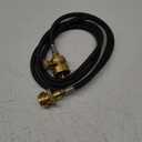 Flame King YSNMT48 Flexible 5-FT Extension Hose for 1Lb Propane Tank Cylinders