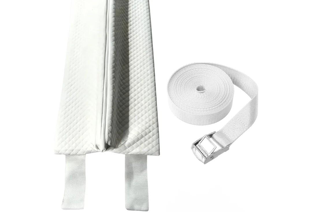 Twin to King Bed Converter Detachable for Cleaning Bed Bridge Soft Comfy Mattress Connector for Two Twin with Adjustable Bandage