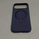 TORRAS Q3 Silicone for iPhone 17 Pro Max Case with Stand, Fit for MagSafe, Liquid Silicone Soft Cozy Grip, 360 Spin Stand, Camera Control, Protective Case for iPhone 17 Pro Max Silicone, Deep Blue