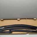 In-Channel Rain Guards for Nissan Altima 2019-2026, Window Visor Shields Vent Deflector Shade Wind Dark Smoke 2020 2021 2022 2023 2024 2025 19 20 21 22 23 24 25 26, Tape-On Inside-Mount, 4PCS