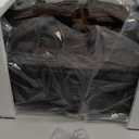 Electric Fireplace Logs Inserts Heater with Infrared Remote Controller 5 Flame Brightness 24 H Timer Overheating Protection for Home and Office Decor Black