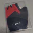 Fingerless Cycling Gloves for Men Women, Bike Gloves for Men Bicycle Accessories, Guantes para Bicicleta Hombre Guantes Ciclismo Hombre (X-Large, Red)