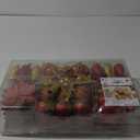 SHareconn 106PCS Christmas Balls Ornaments Set, Colorful Shatterproof Plastic Decorative Baubles for Xmas Tree Decor Holiday Wedding Party Decoration with Hanging Hooks, Red & Gold