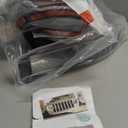 Front Grille Mesh Inserts & Headlight Cover for Jeep Wrangler JL JLU Sport & Sport S Only 20182023 Exterior Accessories Clipin Grille Guard Cover Headlight Bezels Trim Ring (Black 9PCS)