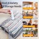 Vacuum Storage Bags for Travel, Vacuum Seal Bags for Clothing with Portable Electric Pump, Space Saver Bags in Multiple Carry-On Sizes, Perfect for Luggage and Suitcases (15 Pack Travel Size)