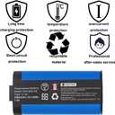 Replacement Battery for Logitech UE MegaBoom Compatible with S-00147 984-001362 084-000845 Ultimate Ears Megaboom 3 Megaboom 3 S-00171 fits Part No Logitech 533-000116, 533-000138,7.4V Li-ion