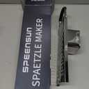 Spaetzle Maker, Premium Grade Stainless Steel Spaetzle Press and Spider Strainer, Efficient Homemade Spaetzle and Knoepfle, Dishwasher Safe Spaetzle Noodle Maker for Pots Up to 30 CM