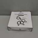 DEWENWILS Outdoor Extension Cord 1 to 3 Splitter, 3 Prong Outlets Plugs, Max 28ft End to End (40 FT Total),16/3C SJTW Weatherproof Wire for Outdoor String Lights, ETL (Black)