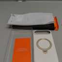 TORRAS Q3 Silicone 360 Spin for iPhone Air Case with Stand, Fit for MagSafe, Magnetic Ring Kickstand with Camera Control, Liquid Silicone Rubber Soft Phone Case for iPhone 17 Air 6.5'', Light Ivory