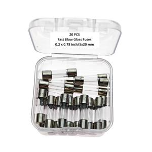 Carbon-14 6.3A, 6.3A Fuse, 6.3A250V, 6.3A250V Fuse, F6.3A250V Fuse, F6.3A Fuse, F6.3A Fuses, F6.3A250V, 6.3A Fuses, F6.3A Fuses, 6.3A Fast Blow Fuse, 6.3A Glass Quick Fast Blow Fuse, 5 * 20mm(20pcs)