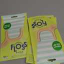 SmartLifeco Eco-Friendly Dental Floss Picks (200ct) - Flossers Made with Straw Wheat Blend, Superior Anti-Shred Thread for Tight Gaps, Tooth Pick Stick for Adults, Soft on Gum & Teeth, Vegan, Mint (1 Count (Pack of 200))