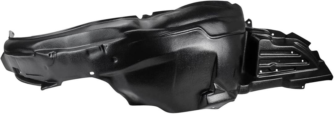TRQ Front Left Inner Fender Liner Black Drivers Side Compatible with 2005-2009 Subaru Outback SU1250102