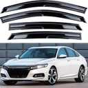 Window Visors Rain Guards for Honda Accord 2018-2022 10th Gen 4-Door Sedan